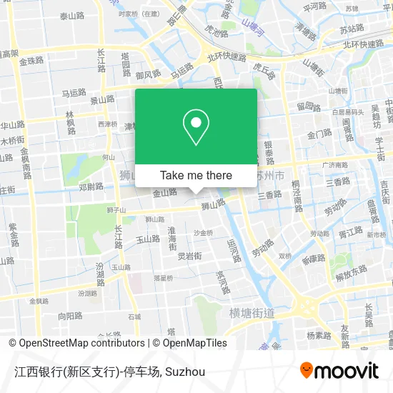 江西银行(新区支行)-停车场 map