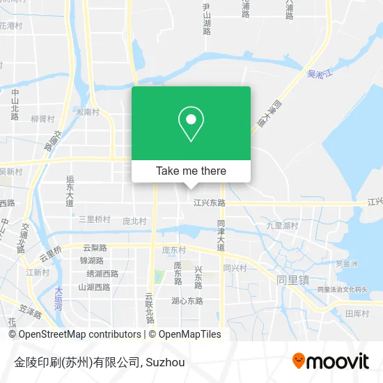 金陵印刷(苏州)有限公司 map