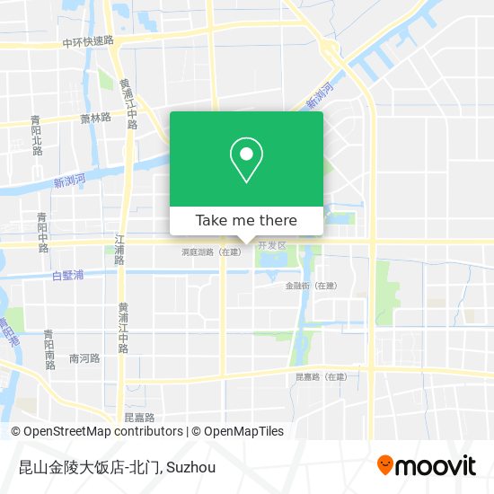 昆山金陵大饭店-北门 map