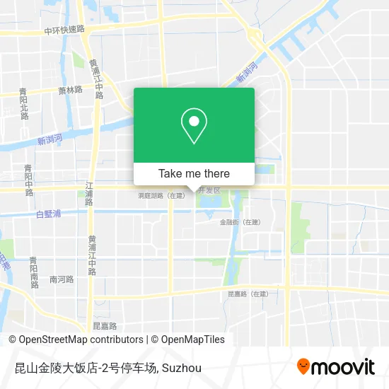昆山金陵大饭店-2号停车场 map