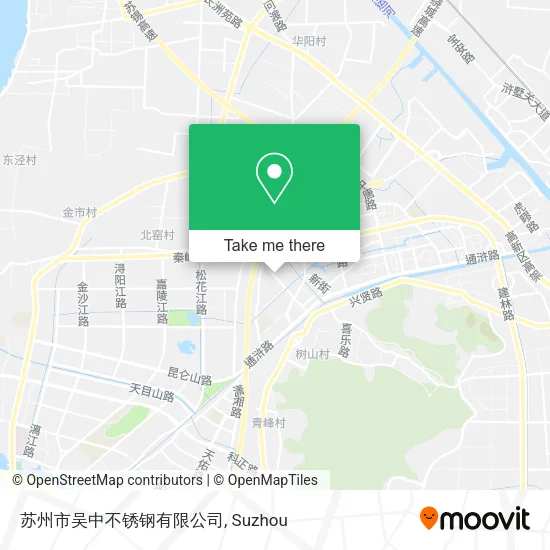 苏州市吴中不锈钢有限公司 map