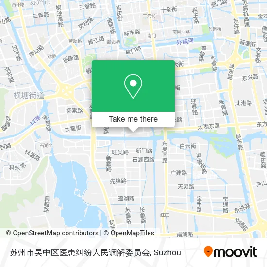 苏州市吴中区医患纠纷人民调解委员会 map