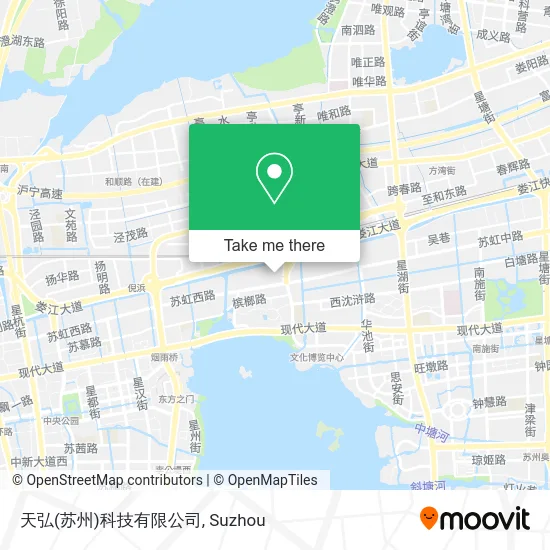 天弘(苏州)科技有限公司 map