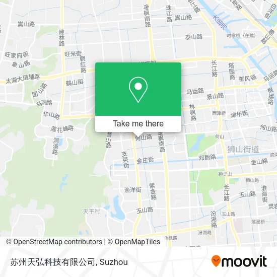 苏州天弘科技有限公司 map