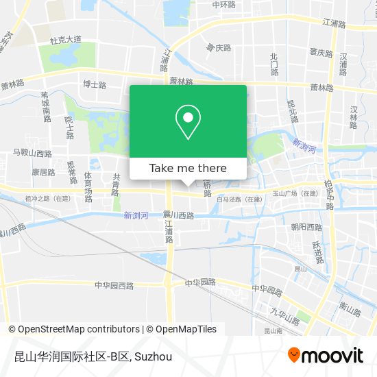 昆山华润国际社区-B区 map