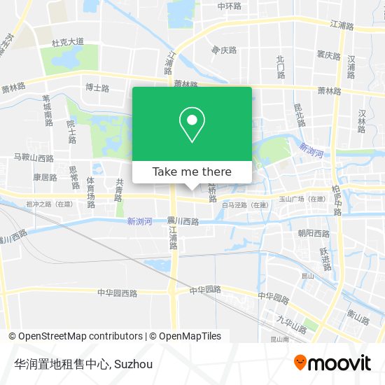 华润置地租售中心 map