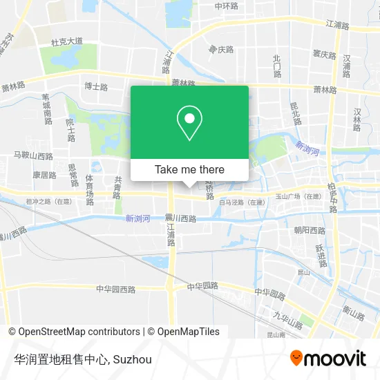 华润置地租售中心 map