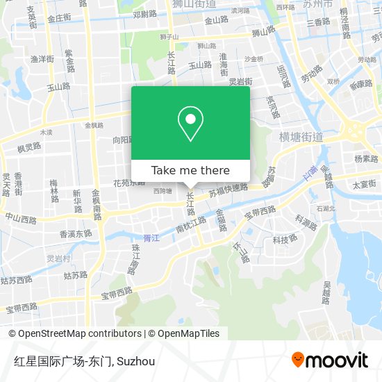红星国际广场-东门 map