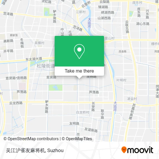 吴江沪雀友麻将机 map