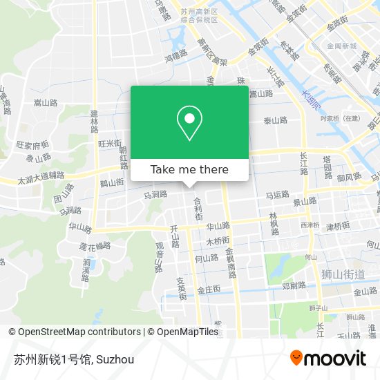苏州新锐1号馆 map