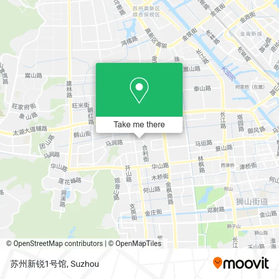 苏州新锐1号馆 map