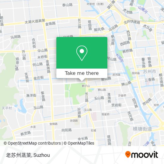 老苏州蒸菜 map