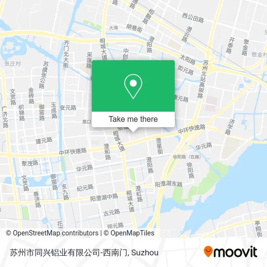 苏州市同兴铝业有限公司-西南门 map