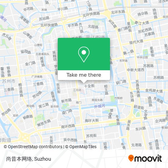 尚昔本网络 map