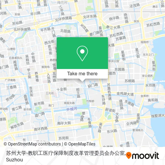 苏州大学-教职工医疗保障制度改革管理委员会办公室 map
