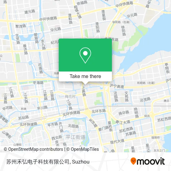 苏州禾弘电子科技有限公司 map