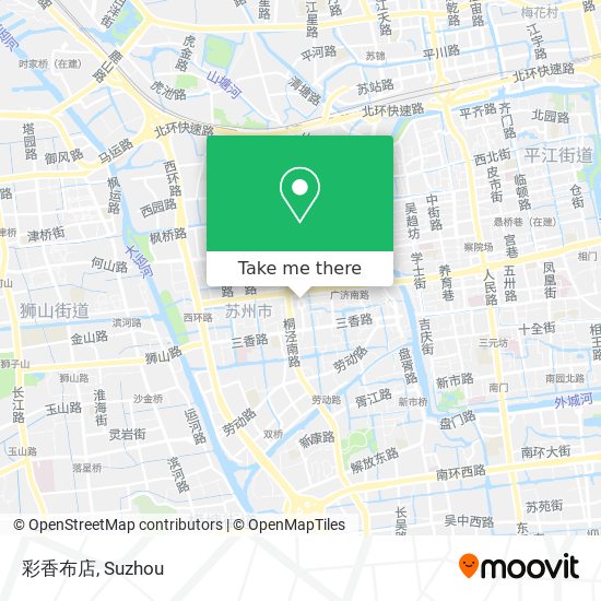 彩香布店 map