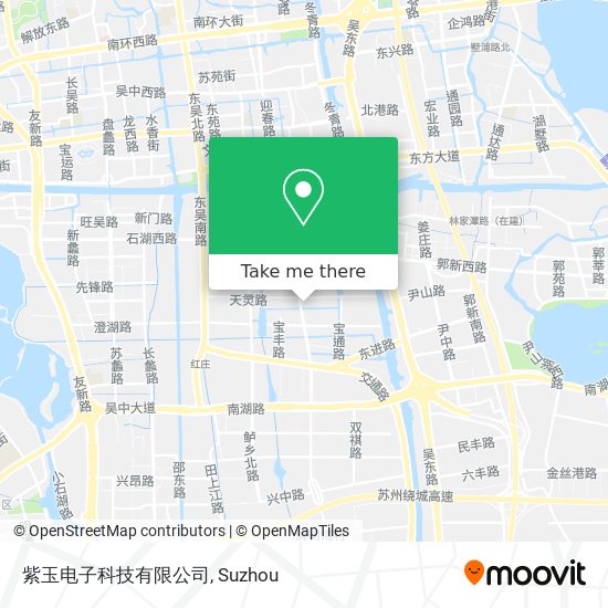 紫玉电子科技有限公司 map