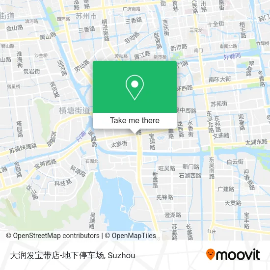 大润发宝带店-地下停车场 map
