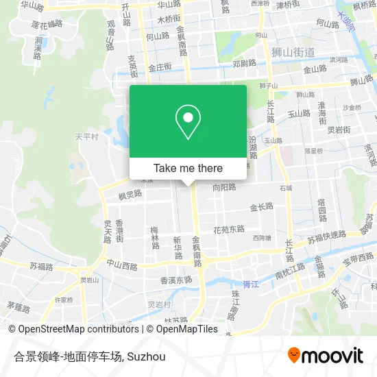 合景领峰-地面停车场 map