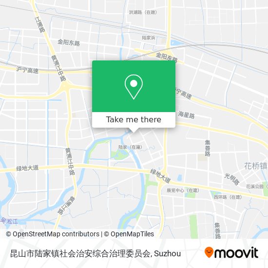 昆山市陆家镇社会治安综合治理委员会 map