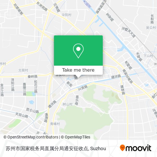 苏州市国家税务局直属分局通安征收点 map