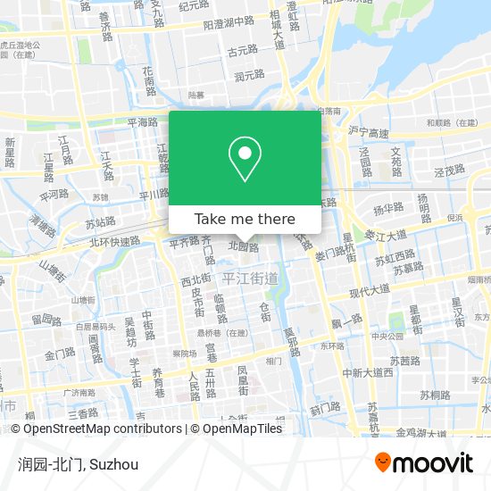 润园-北门 map