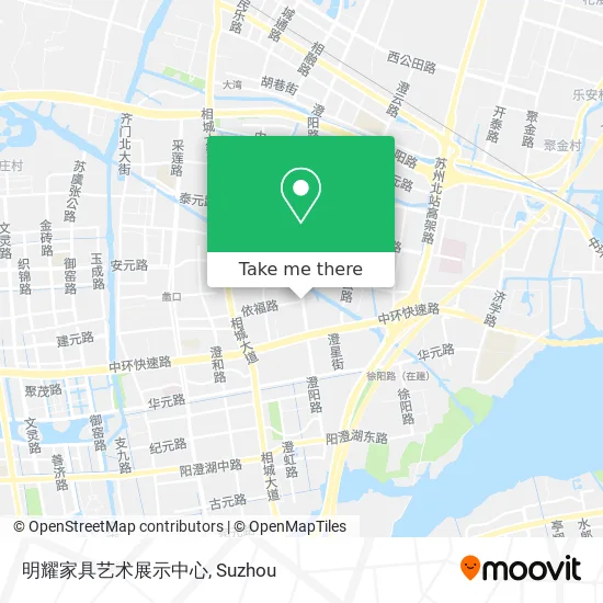 明耀家具艺术展示中心 map