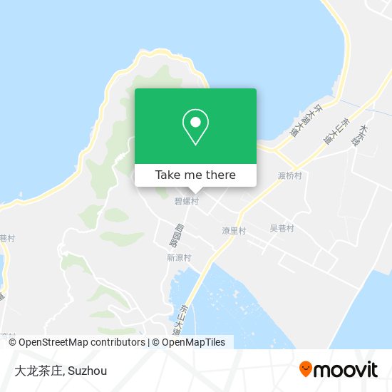 大龙茶庄 map