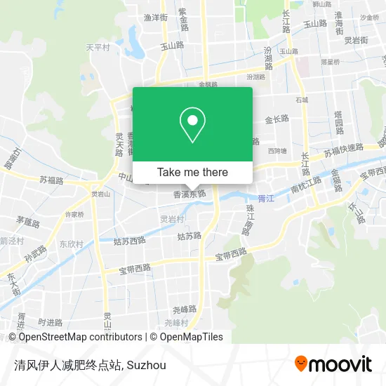 清风伊人减肥终点站 map