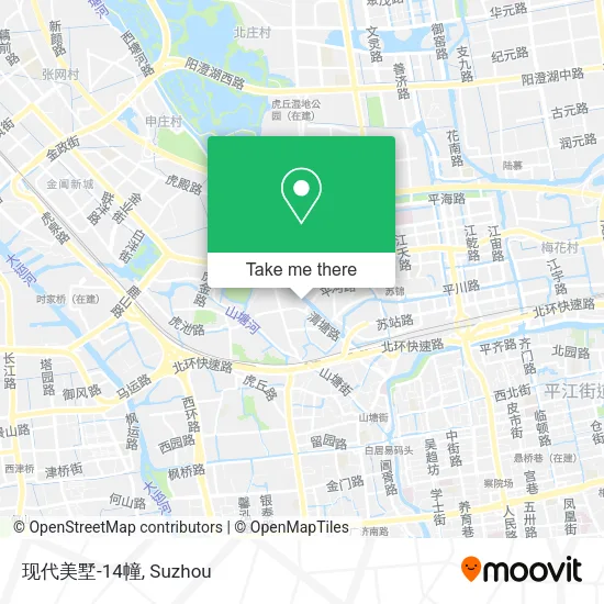现代美墅-14幢 map
