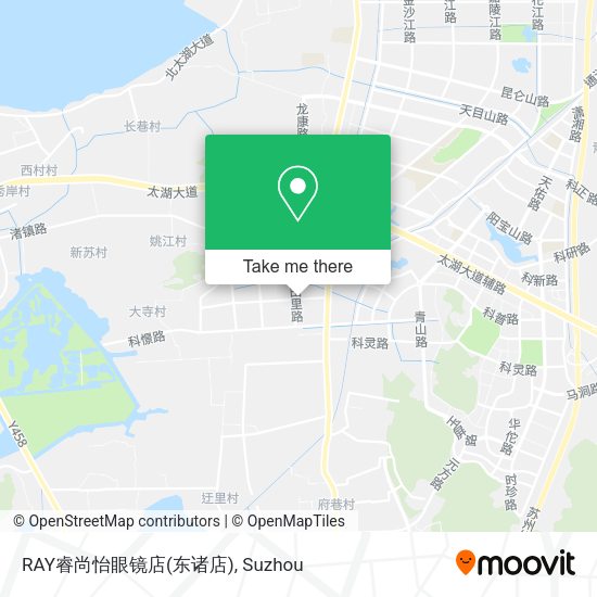 RAY睿尚怡眼镜店(东诸店) map