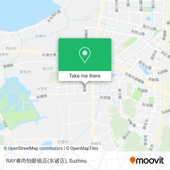 RAY睿尚怡眼镜店(东诸店) map