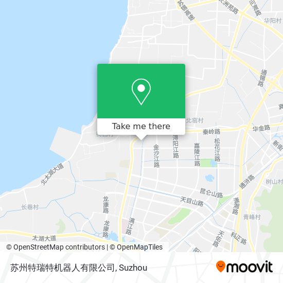 苏州特瑞特机器人有限公司 map