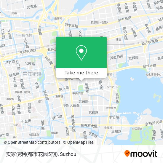 实家便利(都市花园5期) map