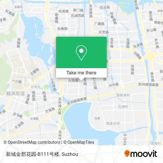 新城金郡花园-B111号楼 map