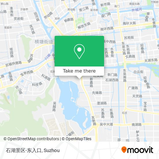 石湖景区-东入口 map