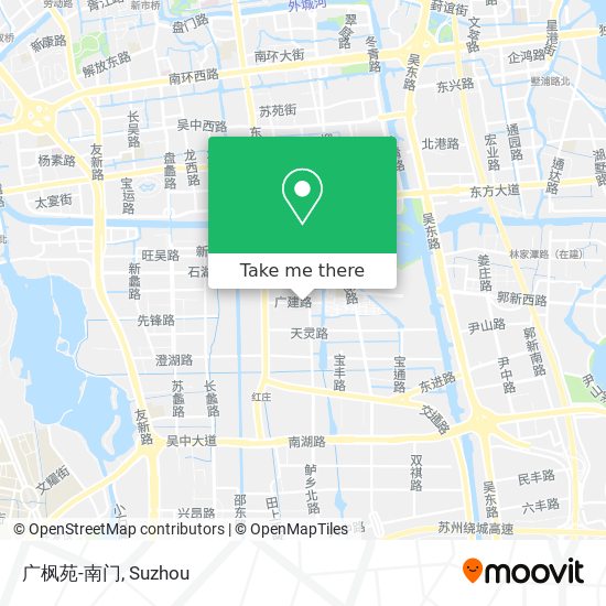 广枫苑-南门 map