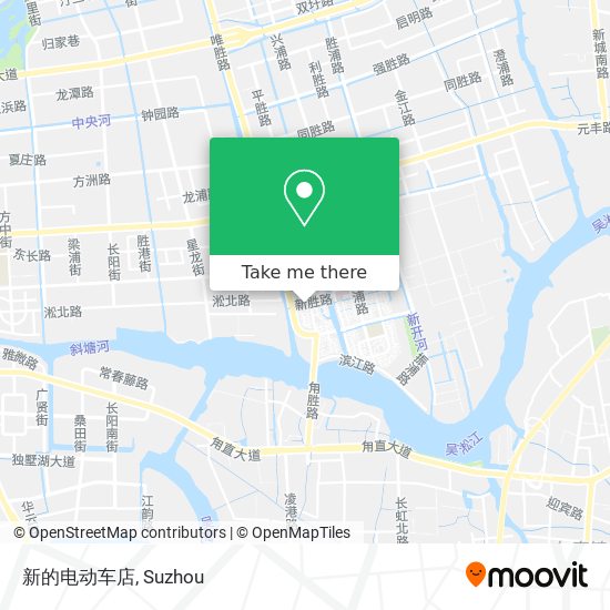 新的电动车店 map