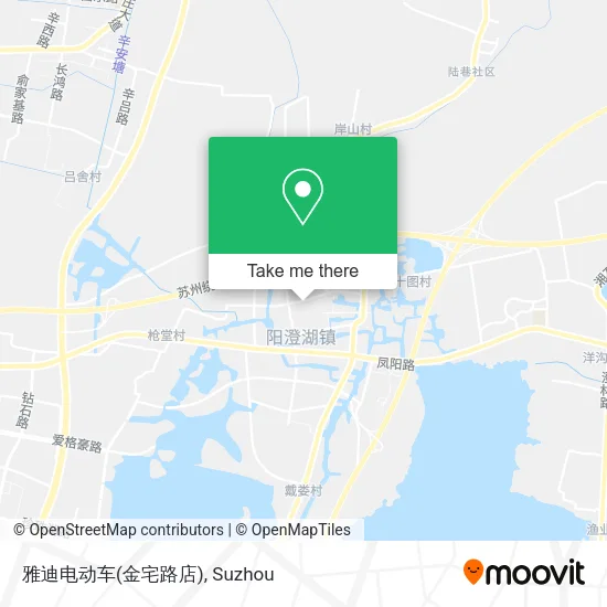 雅迪电动车(金宅路店) map