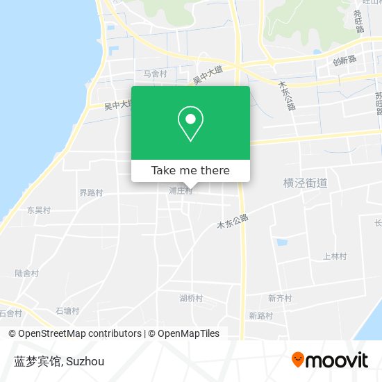 蓝梦宾馆 map