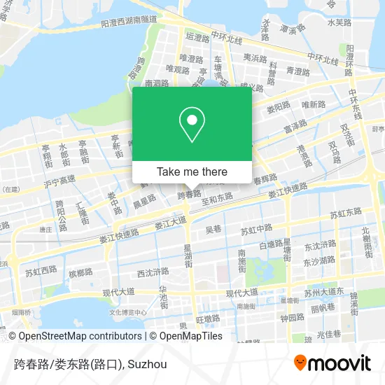 跨春路/娄东路(路口) map