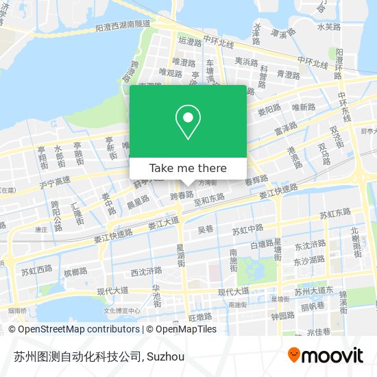 苏州图测自动化科技公司 map