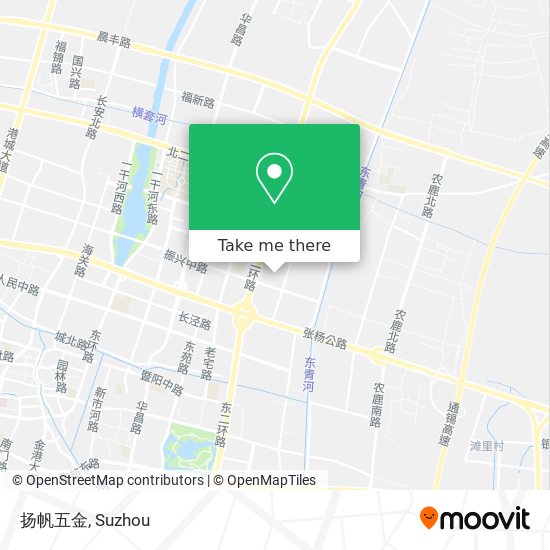 扬帆五金 map