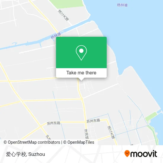 爱心学校 map