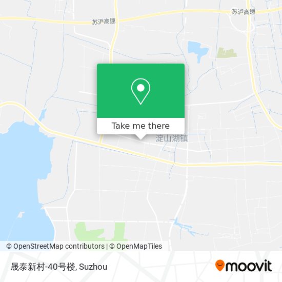晟泰新村-40号楼 map