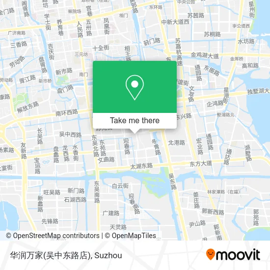 华润万家(吴中东路店) map