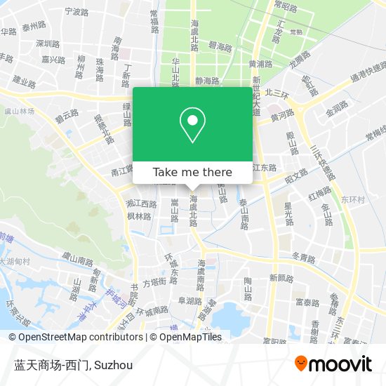 蓝天商场-西门 map