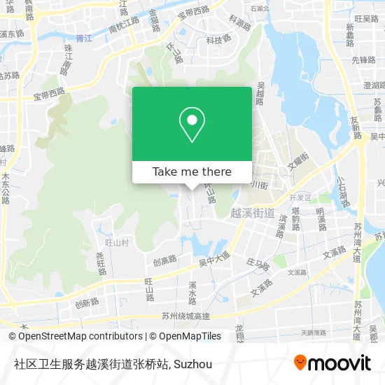 社区卫生服务越溪街道张桥站 map