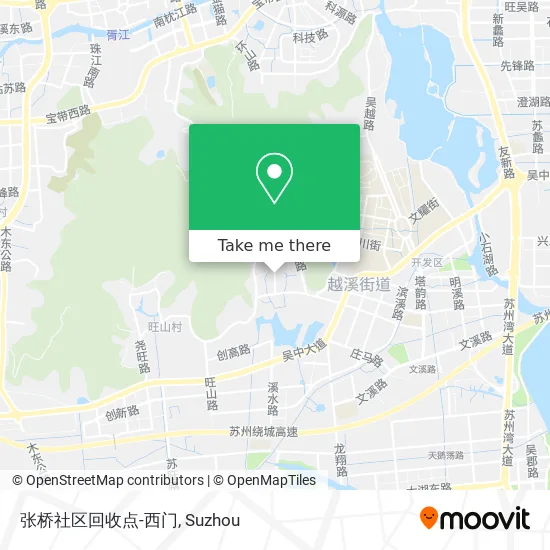 张桥社区回收点-西门 map
